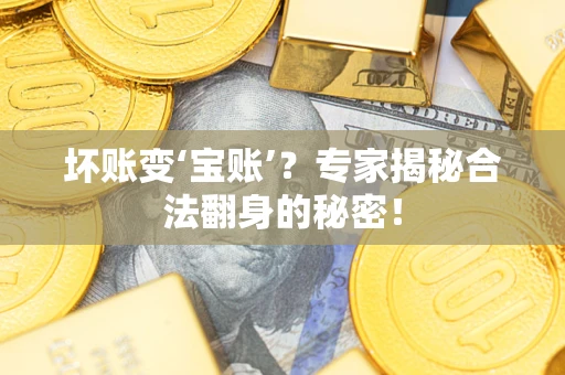 济南坏账变‘宝账’？专家揭秘合法翻身的秘密！