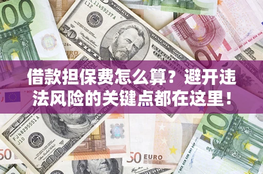 济南借款担保费怎么算？避开违法风险的关键点都在这里！