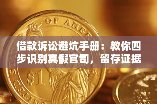 济南借款诉讼避坑手册：教你四步识别真假官司，留存证据不踩雷