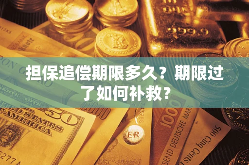 济南担保追偿期限多久？期限过了如何补救？