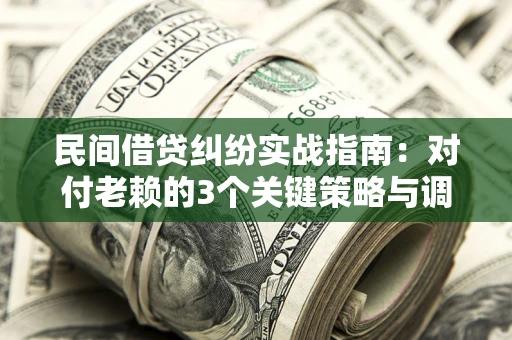 济南民间借贷纠纷实战指南：对付老赖的3个关键策略与调解盲区解析