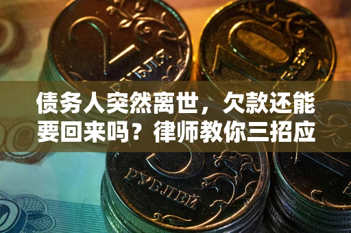 济南债务人突然离世，欠款还能要回来吗？律师教你三招应对